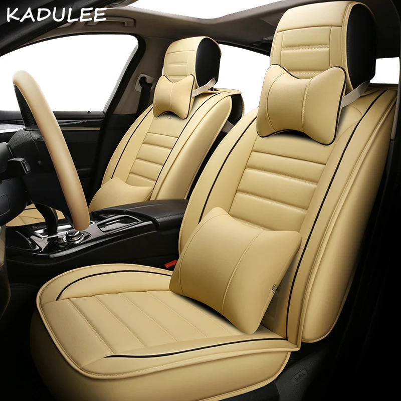 KADULEE pu чехол для автомобильного сиденья Hyundai IX35 IX25 Sonata Santafe Tucson ELANTRA Accent