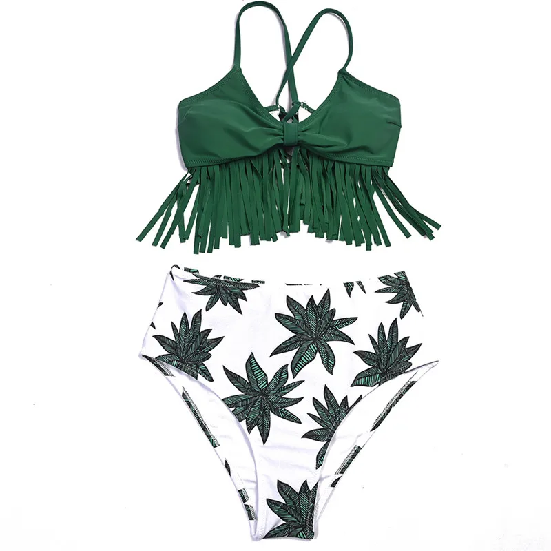 Tassel Bikini 2020 Summer Women Push Up Padded Bras Long Tassel Swimwear For Women Solid Yellow Black Swimsuit Lady Bathing Suit Tassel Bikini 2020 Summer Women Push Up Padded Bras Long Tassel Swimwear For Women Solid Yellow Black Swimsuit Lady Bathing Suit