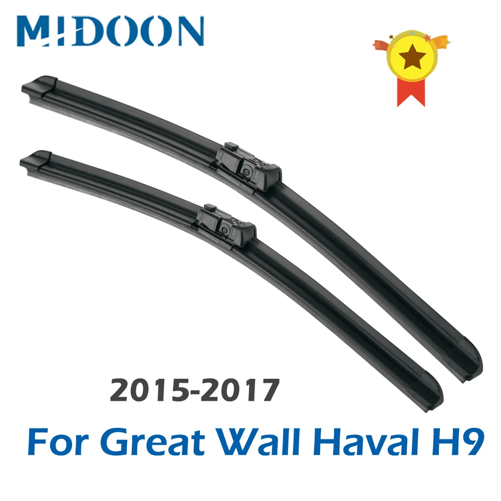 MIDOON щетки стеклоочистителя для Great Wall Haval H9 22 &quot&amp 18&quot подходят кнопки 2015 2016