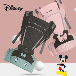 Disney – porte bébé ergonomique kangourou de 0 à 36 mois, tabouret de taille respirant, sac à dos avec pochette pour nouveau nés 