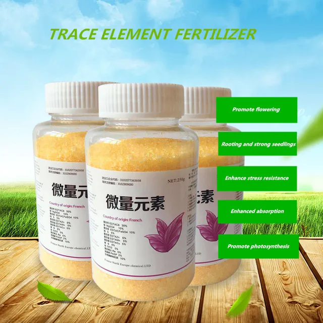 250 G Nyomelemek Virág Műtrágya Zöld Növény Cserepes Beltéri Zöldség Húsos Összetett Otthoni Kertészethez - Image 3