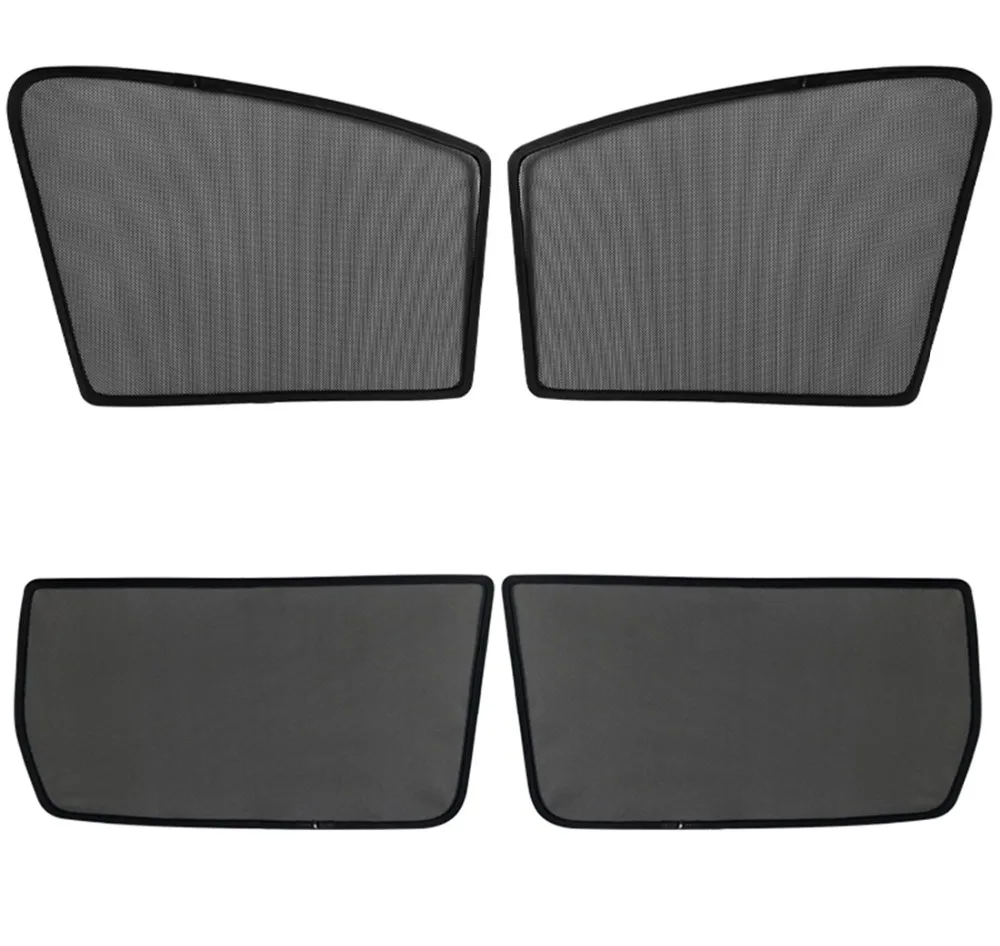 Передние и задние 4 шт. магнитные оконные занавески козырек для Nissan Qashqai J11 солнцезащитный козырек боковое окно солнцезащитные козырьки для Qashqai