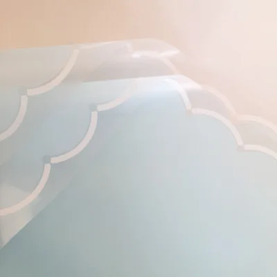 light blue Пластиковая кружевная Водонепроницаемая оберточная бумага ремесло флорист поставки Цветочный декор упаковка материал букет подарочная упаковка оригами Papier - Цвет: light blue