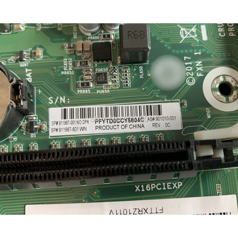 Оригинальная материнская плата 911987 001 901010 1151 для HP ProDesk 400 G4 MT 100% протестирована