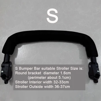 

Baby umbrella stroller Armrest Dia. 1.6cm/1.9cm Round Tuble Rack Bumper Bar adjustment Fence Maclaren Techno XLR XT Quest Volo