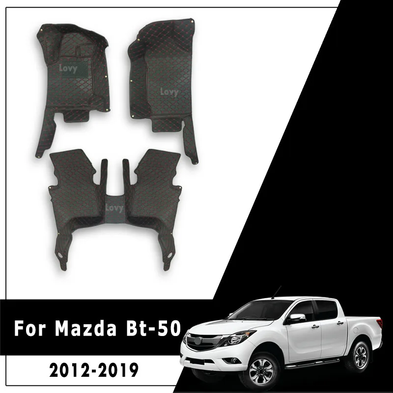 Кожаные коврики тире ковры авто Интерьер запчасти автомобильные для Mazda BT-50 2012 2013