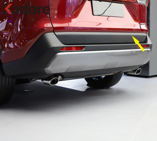 Для Toyota RAV4 для Previa RAV 4 2019 2020 2021 хромированной отделкой крышка задней крышки
