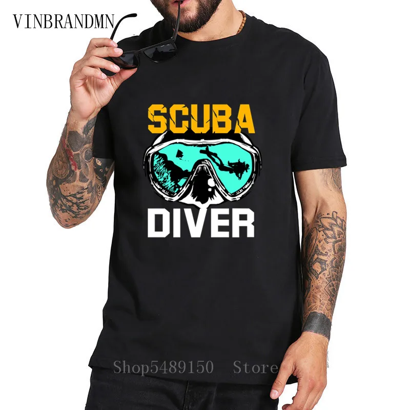 Dive Gift Tops SCUBA Diving Snorkel Ocean Oxygen Atoll Tshirts New