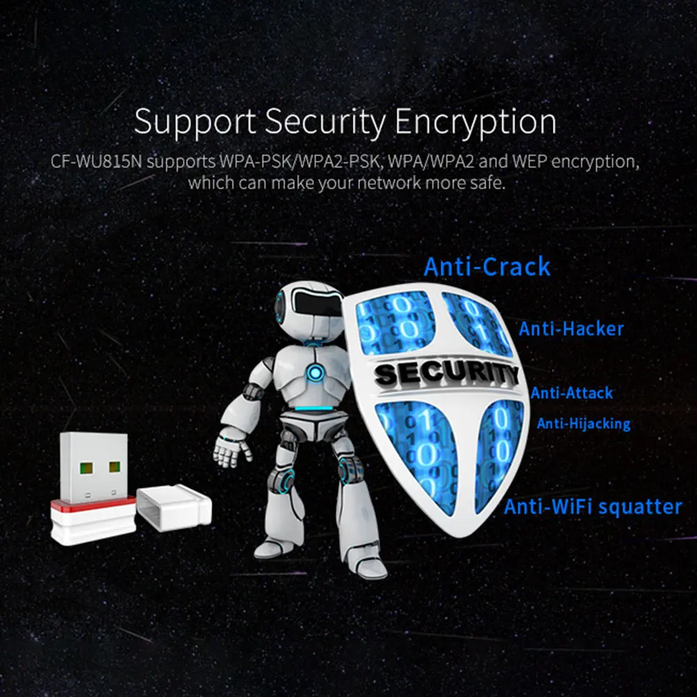 2,4 ГГц Wifi адаптер офисный мини USB интерфейс сетевая карта ноутбук стабильный сигнал Быстрая скорость беспроводной Авто установка привод бесплатно