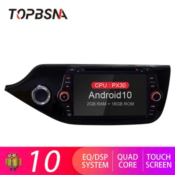 

TOPBSNA Android 10 2 Din Car Multimedia player For KIA CEED 2013 -2016 GPS Navigation Car Radio Stereo WIFI Headunit Video Audio