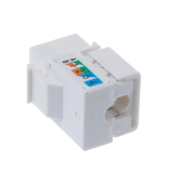 

CAT6 Network Module Information Socket RJ45 Connector Adapter Keystone Jack