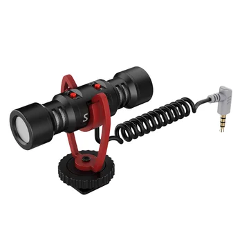 

Sairun T Dual Microphone Head For Recording Video Vlog Interview Microphone For Canon Nikon Sony Cameras Dslr Smartphone MM1