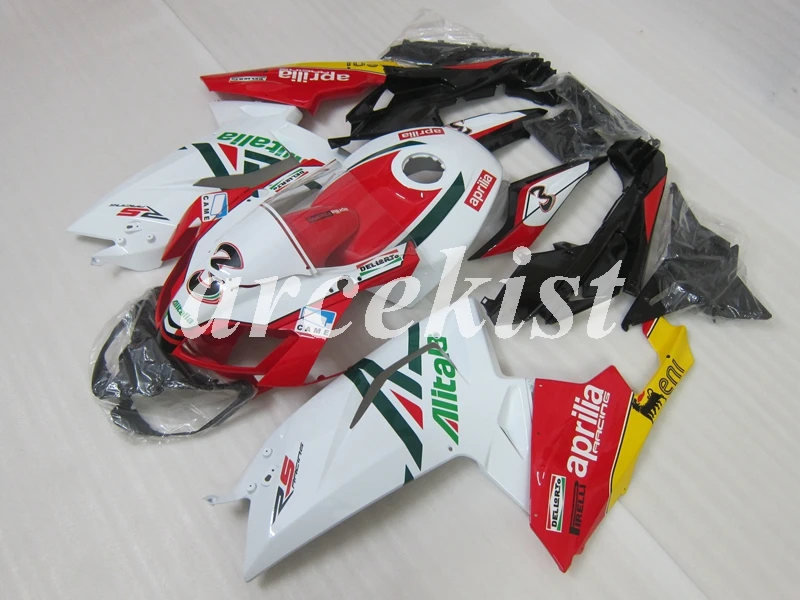 Литья под давлением ABS Полный обтекатели комплект подходит для Aprilia RS125 06 07 08 09 10 11 RS4 125 2006 2007 2008 2009 2010 2011 Лидер продаж