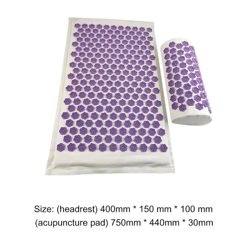 Mat Pillow 11 Многофункциональные коврики для йоги из хлопка и льна, удобная Массажная подушка для акупрессуры, коврик для йоги, подушка для снятия стресса, высокое качество - Цвет: Mat Pillow 11