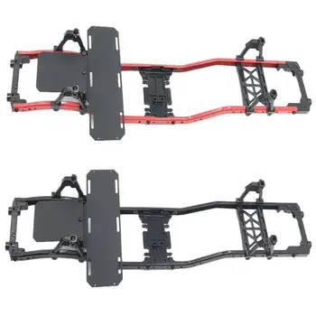 

Remote Control Car Frame Beam 313MM Wheelbase Universal Frame Chassis Bumper Assembly With Battery Tray For SCX10 1/10 Cars