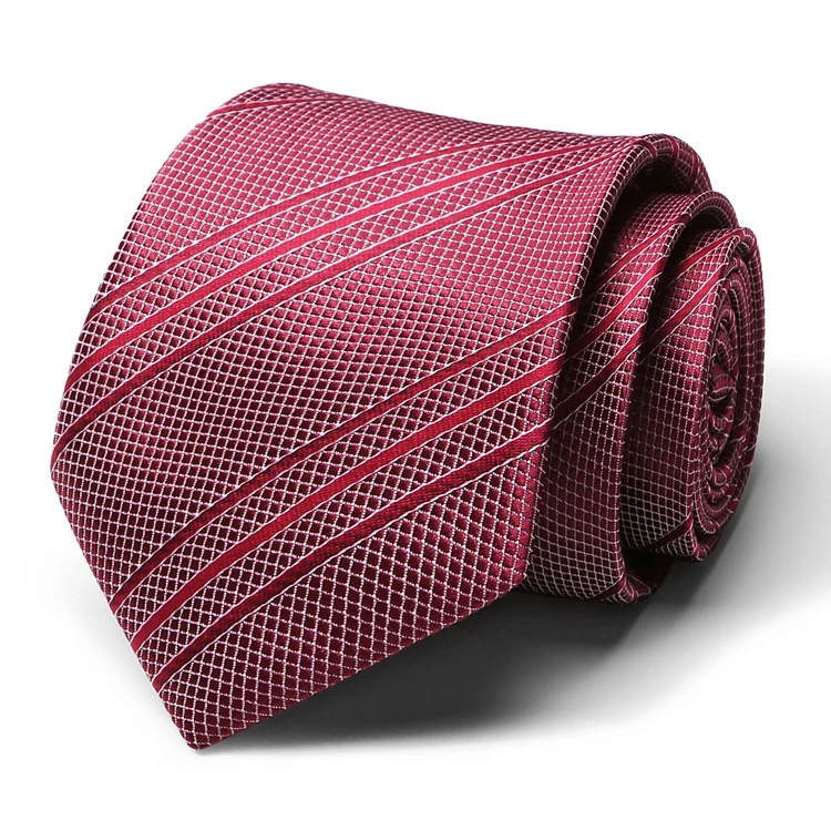 Мужской Классический роскошный галстук в полоску, тканый галстук, деловой Свадебный галстук для мужчин, 64 цвета, 100% шелк, мужской галстук