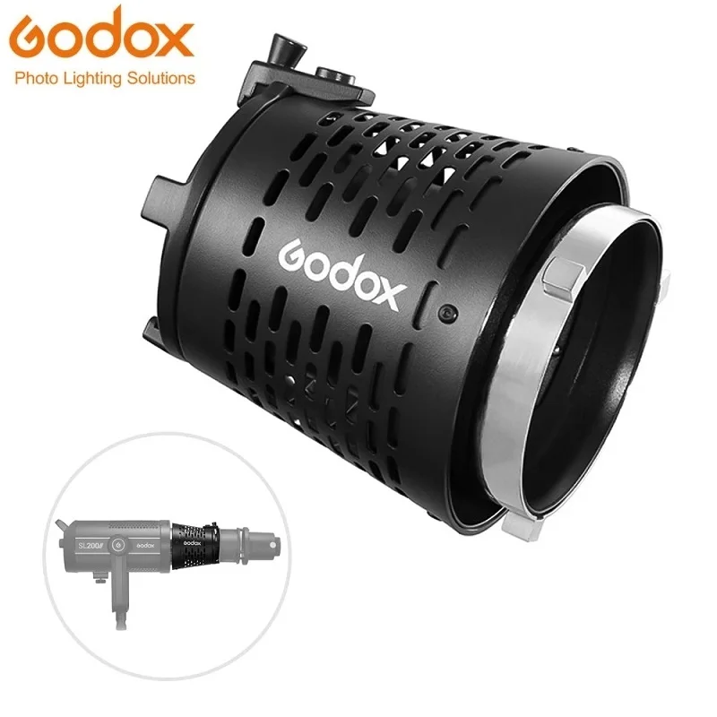 Godox Sa17 Projection Attachment Adapter For Mounting Godox Sap