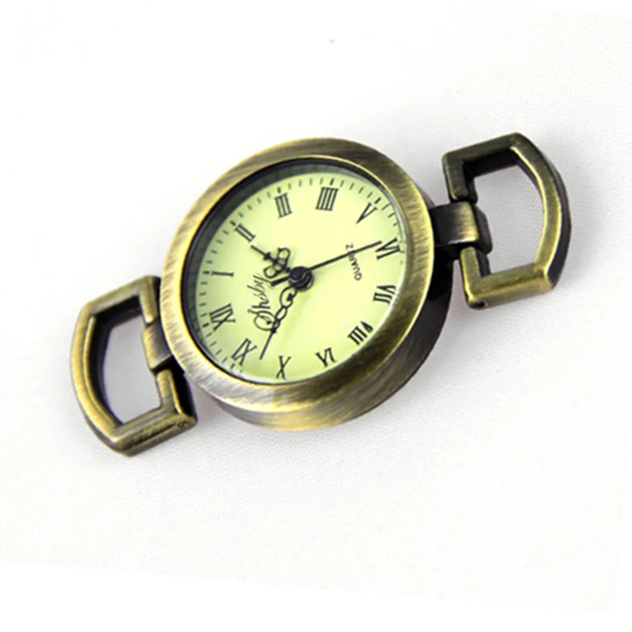 Shsby Diy Personality Ancient Bronze Watch Header Roman Numerals Circle Watch Table Core Watchband Watch Accessories Wholesale Shsby Diy Personality Ancient Bronze Watch Header Roman Numerals Circle Watch Table Core Watchband Watch Accessories Wholesale