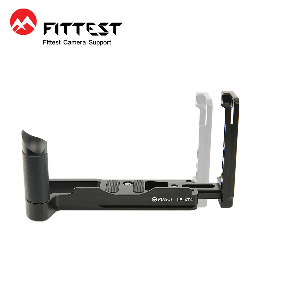 FITTEST LB XT4 Custom Vertical L Bracket Tripod QR Plate Base Grip