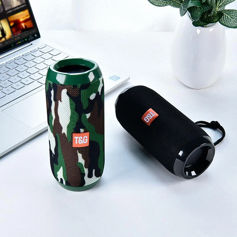 

2019 Portable Upgrade TG117 Bluetooth Portable Speaker Dual Speaker Mini Outdoor Portable Waterproof Subwoofer Wireless Speaker