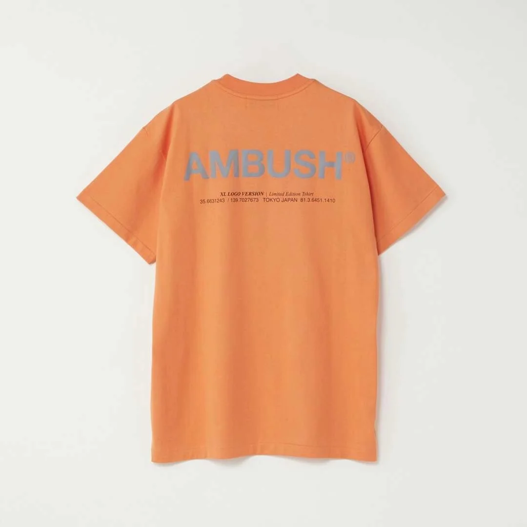 orange 19ss засада футболки для мужчин и женщин 3M Светоотражающие 1:1 Высокое качество уличные хип хоп хлопковые футболки засада - Цвет: orange