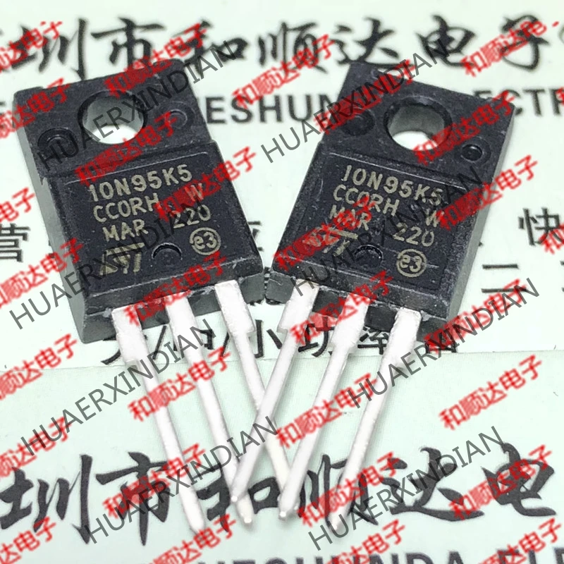 10 шт./лот и 10N95K5 STF10N95K5 TO-220F 950V 8A
