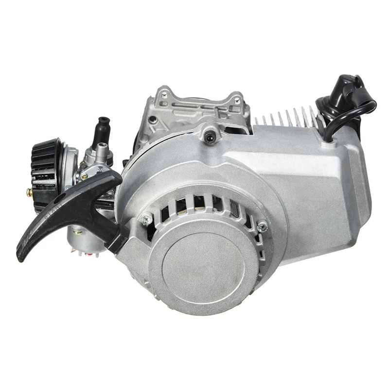 49Cc 2-Stroke Cdi Hand Pull Start Engine Motor for Mini Motorcycle Atv Scooter Bike