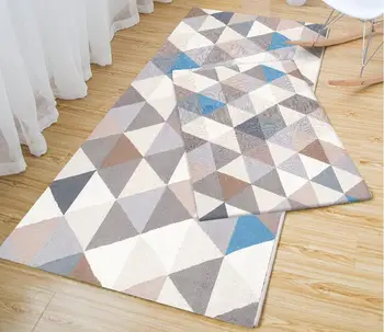 

Geometric Style Mat Bedroom Bathroom Home Door Mat Nordic Modern Carpet Polyester Rug And Carpets For Living Room Floor