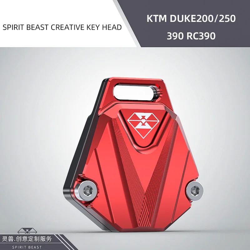 Дух зверя чехол для ключей от мотоцикла крышка для KTM DUKE 125 200 250 390 690 990 KTM RC 125 200 390 KTM 1050 1190 1290 Приключения - Цвет: L36-Red