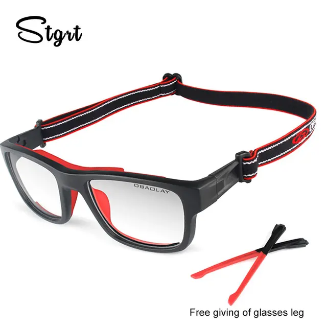 US $9.68 TR90 Football Goggles Outdoors Sports Training Protect Myopia Glasses for Men Women Safety Basketba
