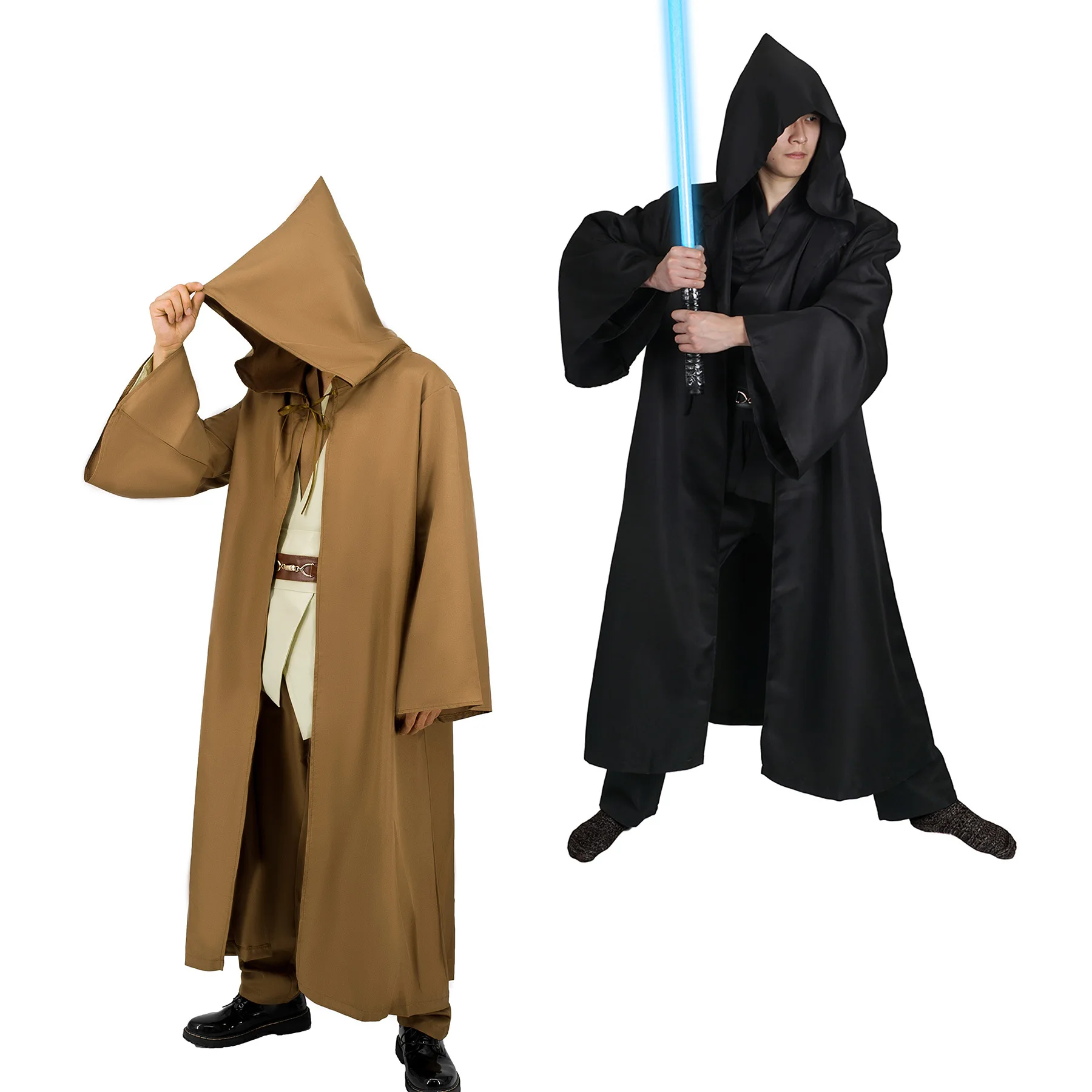 Звездный костюм рыцаря джедая для косплея боевые костюмы Kenobi хэллоуивечерние