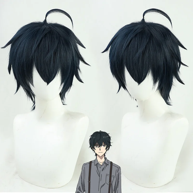 

Anime Takt op. Destiny Takt Asahina Cosplay Wig Short Hair Heat Resistant Fiber Hair + Free Wig Cap Halloween Party Men