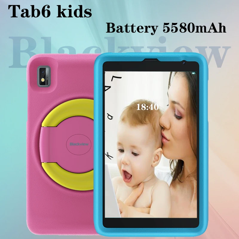 Blackview Tab 6 детский планшет Android 11 8 дюймов 5580 мАч 3 ГБ ОЗУ 32 Гб ПЗУ Восьмиядерный |