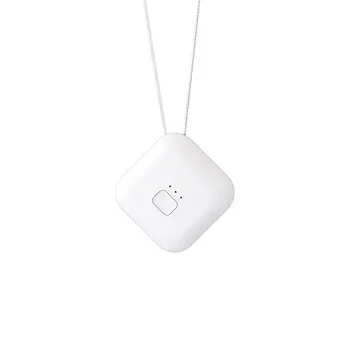 

Mini Usb Air Cleaner Negative Ion Generator Anion Square Shape Wearable Air Purifier Ionizer For Pm2.5 Dust 1 Set