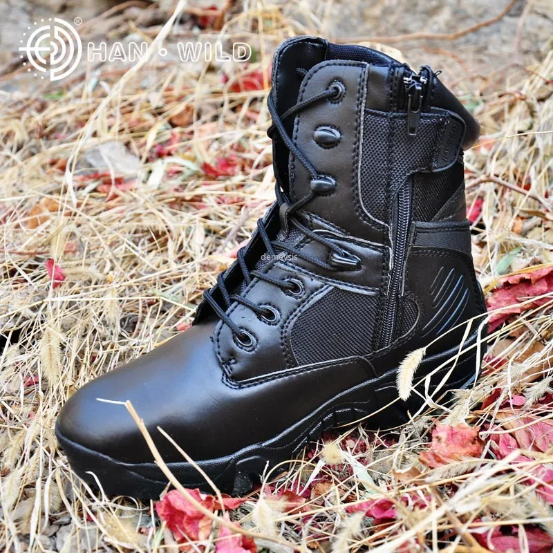 

Outdoor Hiking Boots Tactical Hunting Shooting Mountain Climbing Shoes Combat Cs Army Traveling Trekking Winter Sports Shoes