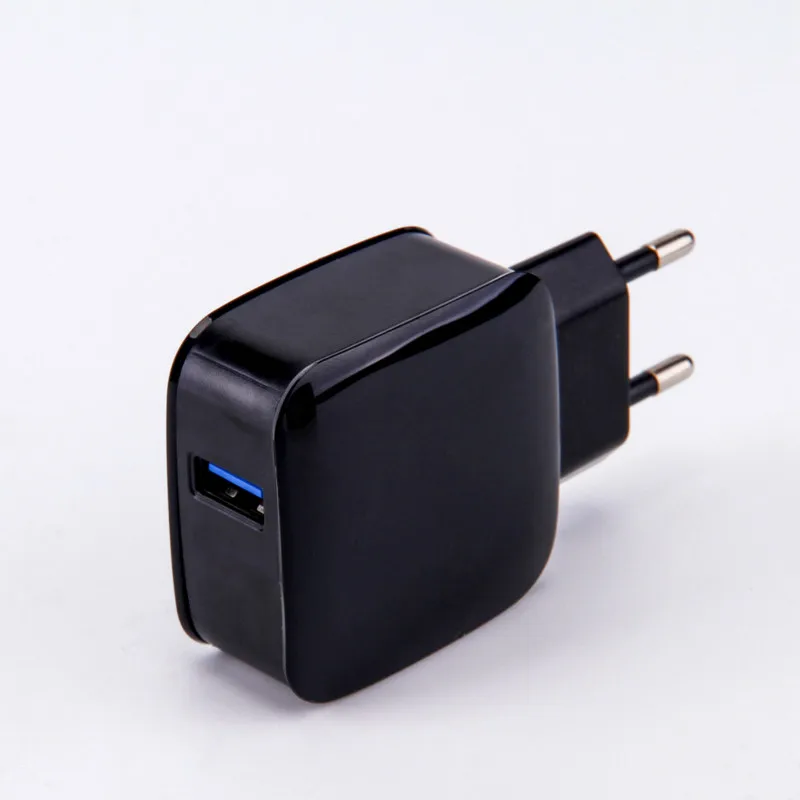 

New USB Charger EU plug Quick Charge 3.0 Mobile Phone Charger for iPhone Fast QC 3.0 Charger for Huawei Samsung Galaxy S9+ S10