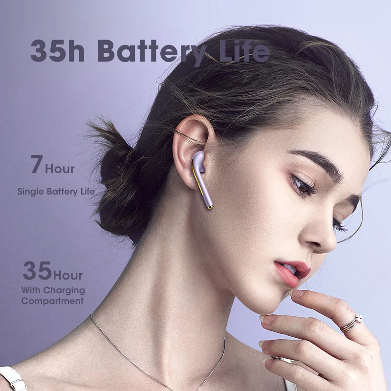 Наушники вкладыши TWS Bluetooth наушники J18 в наушниках Беспроводной с микрофоном