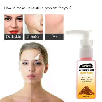 

Skin Moisturizing Exfoliating Body Care Shower Gel 30ML Volcanic Mud Body Wash Body Wash Whitening Deep Cleansing TSLM1
