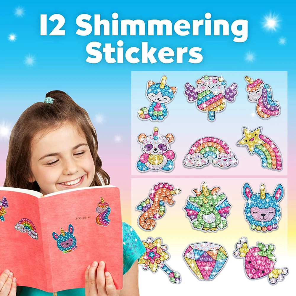 Big Gem Diamond Painting Kit Create Your Own Magical Stickers Paint by Number Diamond Art for Kids