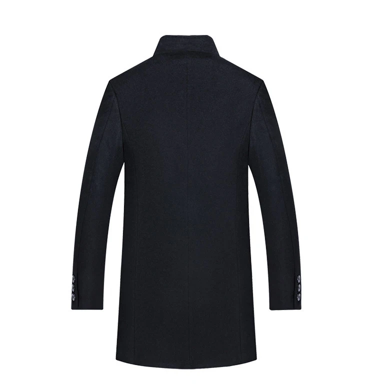 Зима толстый помпон из натурального меха воротник Manteau Homme Hiver Съемная шерстяная подкладка пуховая вата пальто для мужчин