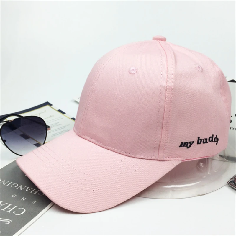 pink Женская бейсбольная кепка, летняя, с регулировкой формы сердца, с кепкой, мужская, Студенческая, дикая, повседневная, модная, пара, хип-хоп шапка - Цвет: pink
