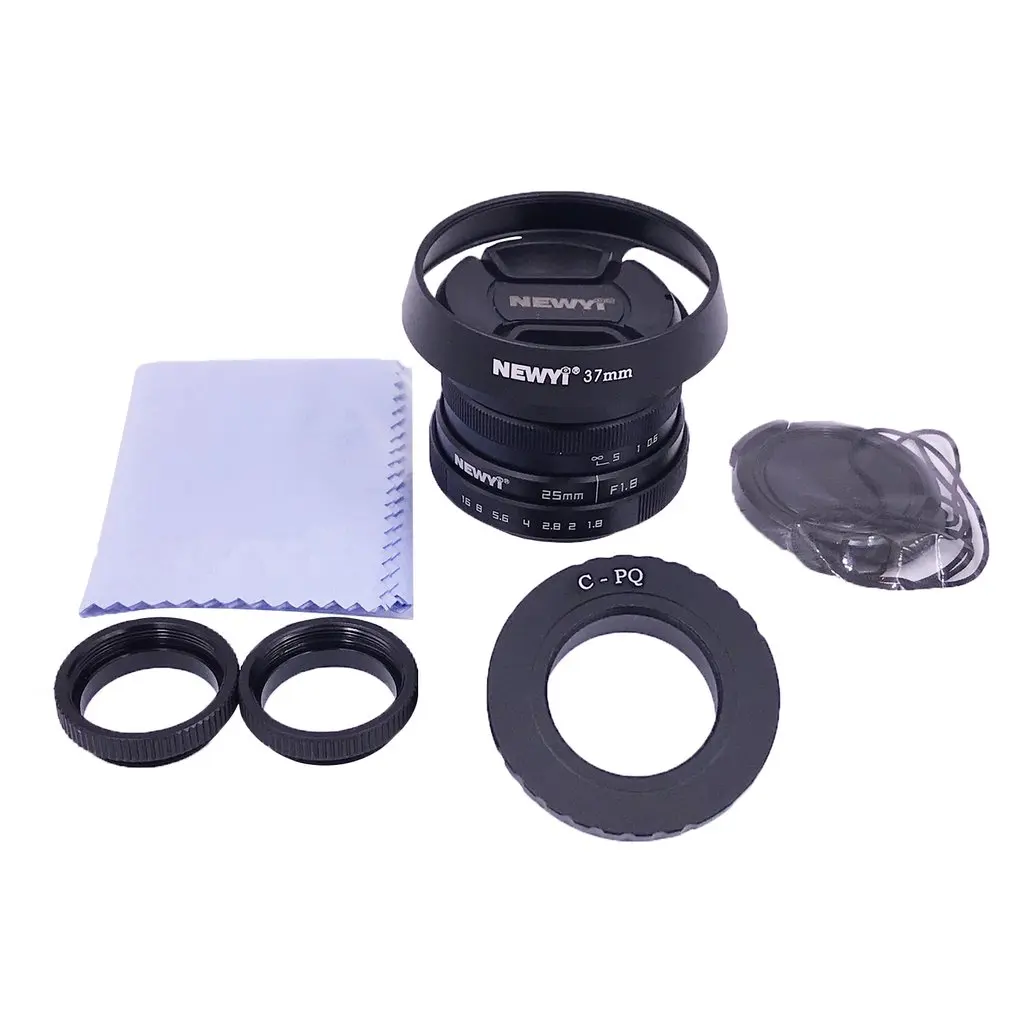 Мини 25 B + FX объектив для видеонаблюдения с ручной фокусировкой Canon Nikon Sony E