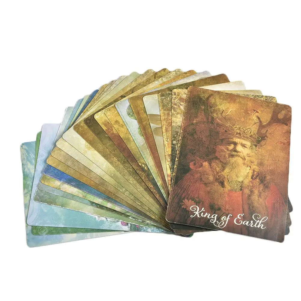 

78 Pcs The Good Tarot Cards Deck Book Board Games Oracle English Playing Card For Family Party Entertainment Game