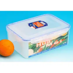 [Напрямую от производителя] Huazi 834 пластиковый квадратный Crisper холодильник герметичный ящик для хранения 2500 мл