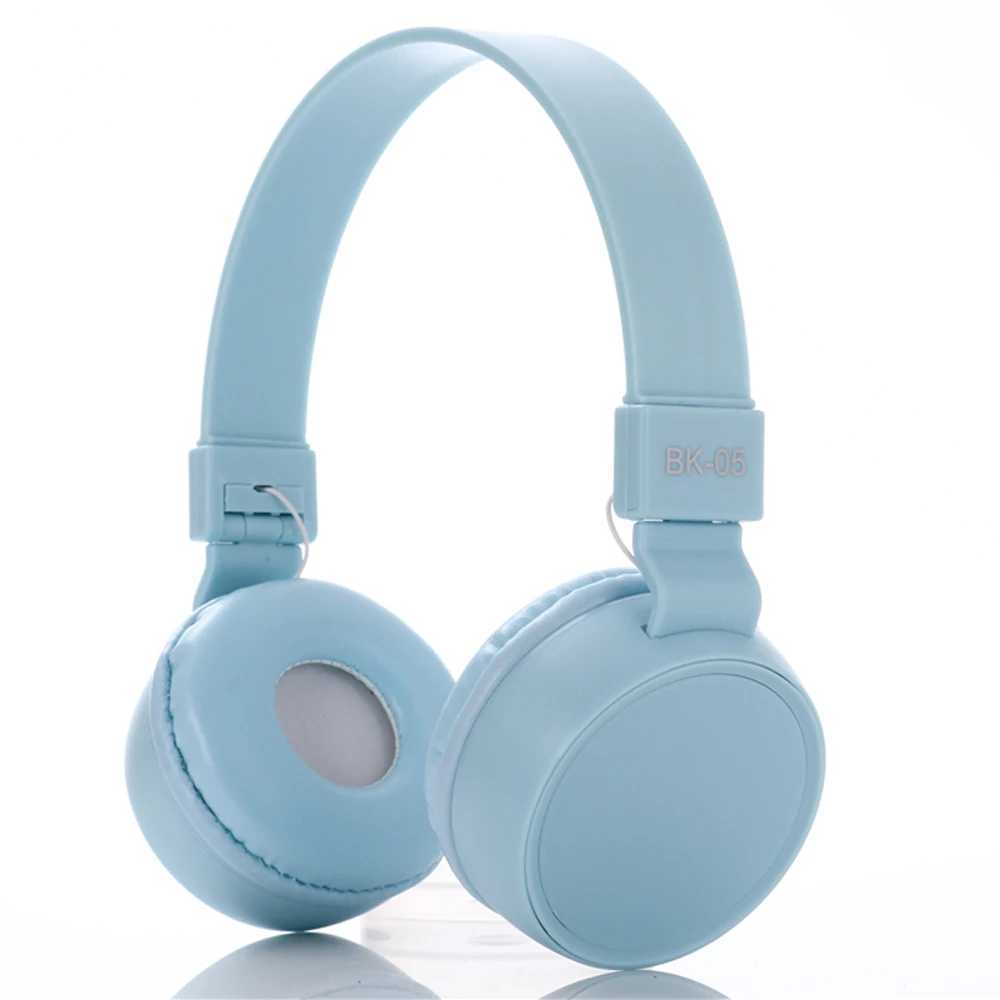 Foldable adjustable PU leather Stereo Headset Earphone Over Head Headphones Super Bass 3 5mm jack With MIC Fashion Sports GT