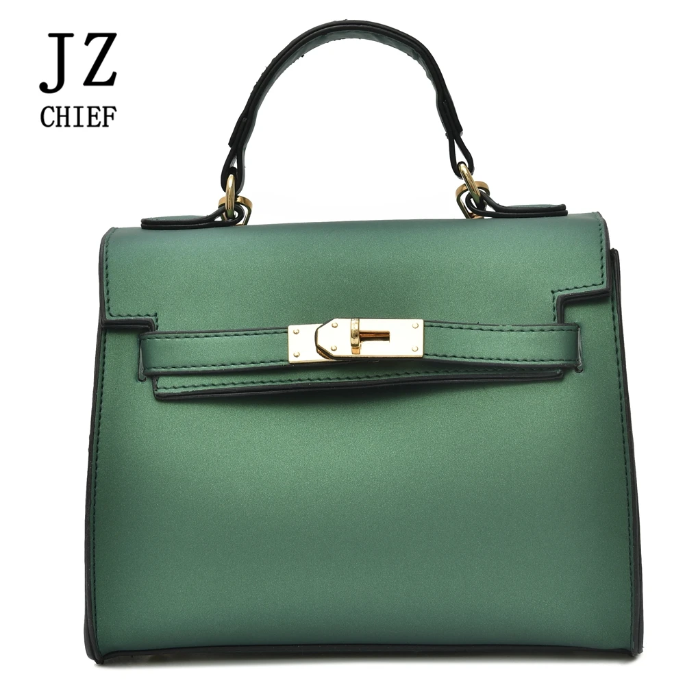 

JZ CHIEF Fashion Shoulder Bag PU Leather Flap Handbag Small Messenger Bag Ladies Jelly Bag Dropshipping