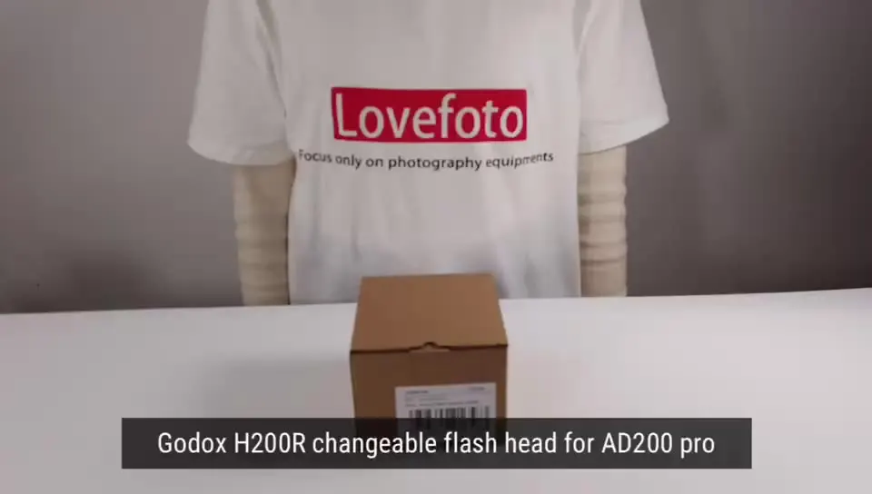 Godox H200R Кольцевая вспышка разделительная удлинительная головка портативная со