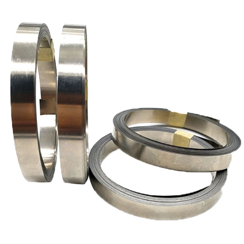 10m 3/5/6/8mm 18650 Li-ion Battery Nickel Sheet Plate Nickel Plated Steel Belt Strip 0.1mm Connector Spot Welding Machine