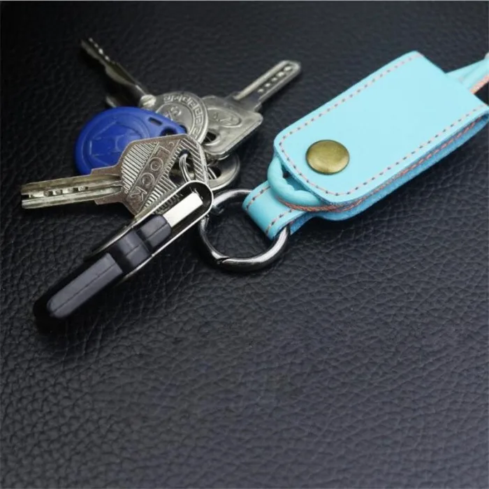 Микро USB кабель брелок из искусственной кожи на основе полиуретана Телефон зарядный шнур для Android телефонов NC99