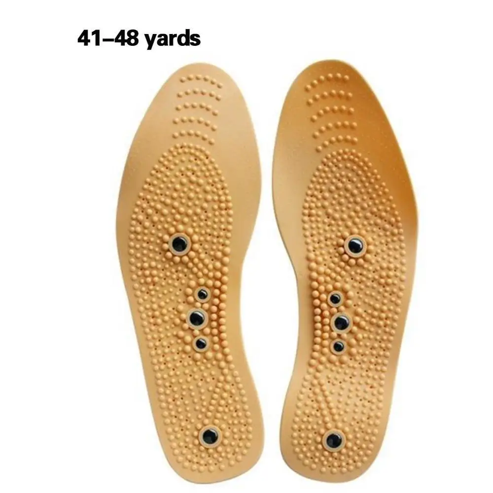 Прозрачный коврик для обуви, нескользящая гелевая стелька, магнитная терапия, снятие усталости, эластичный расслабляющий массаж, комфортный уход за здоровьем